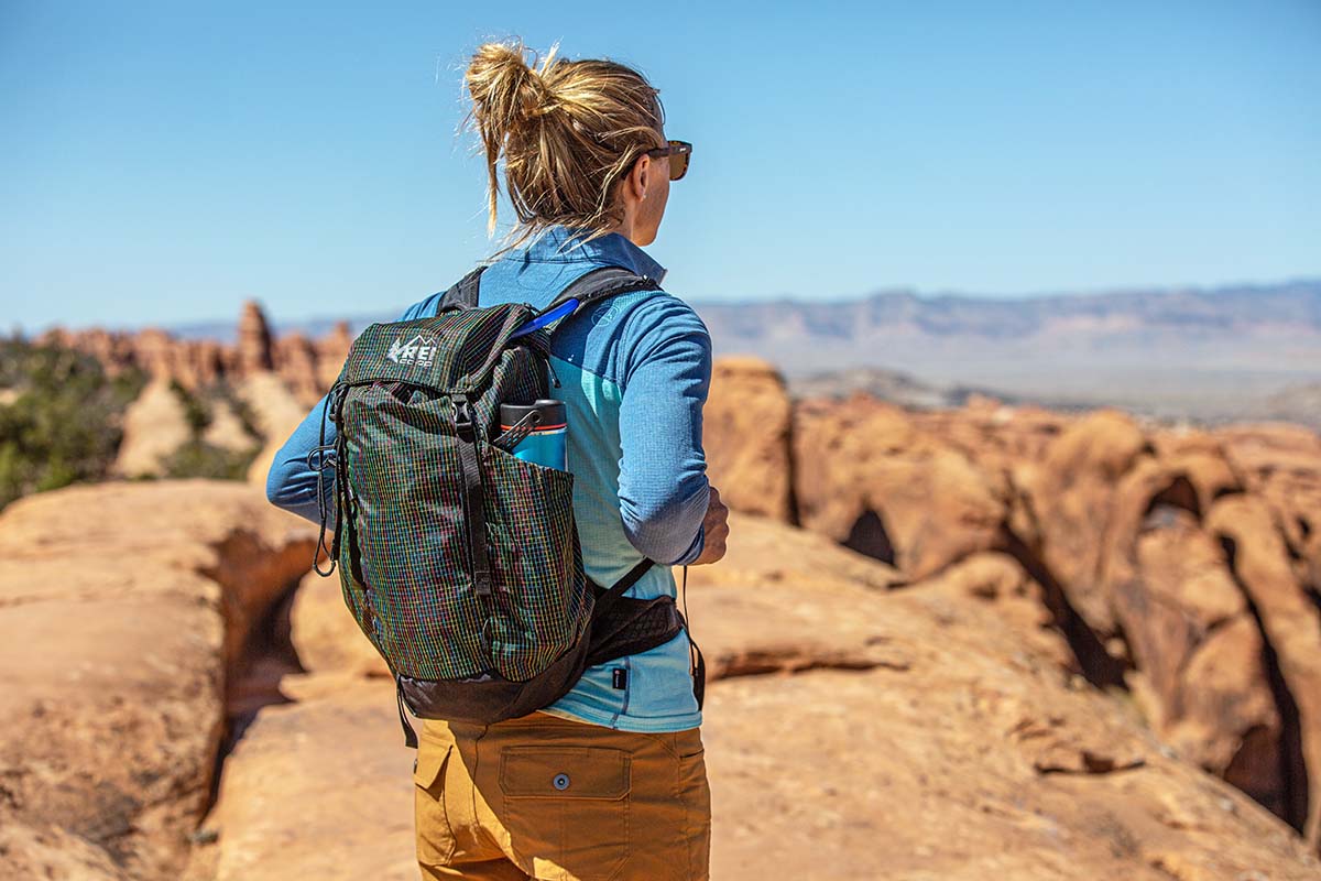 Small backpack discount for hiking women's